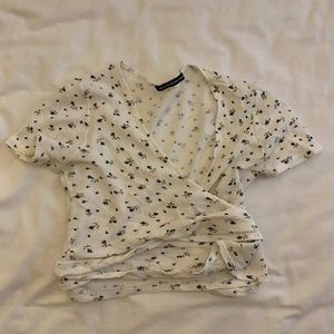 Brandy Melville wrap top